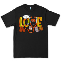 Black Thanksgiving love Nurse Premium Tee - NancyCooperArtShop