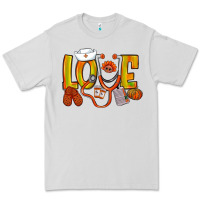 Dove Grey Thanksgiving love Nurse Premium Tee - NancyCooperArtShop
