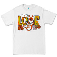 White Thanksgiving love Nurse Premium Tee - NancyCooperArtShop