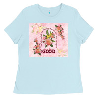 Baby Blue turn it for good Ladies Tee - TumblerDesignByShophia