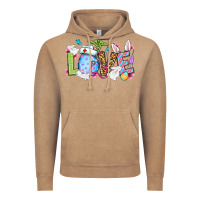 Vintage Coffee Easter Day Love Nurse Vintage Hoodie - OliviaCreatesArt