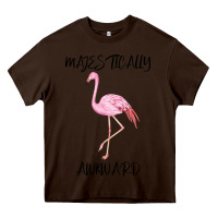 Chocolate Brown Majestically Awkward Heavy Core Tee - Bettercallsaul