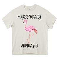 Cream Majestically Awkward Heavy Core Tee - Bettercallsaul