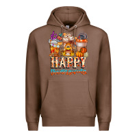 Chestnut happy thanksgiving Premium Hoodie - CowhideDigitalArt