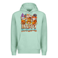 Seafoam happy thanksgiving Premium Hoodie - CowhideDigitalArt
