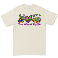 Bone peace love mardi gras king cake Premium Tee - RanaPortraitStore