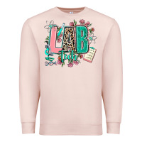 Pale Pink lab tech Premium Sweatshirt - AdoDesignShop