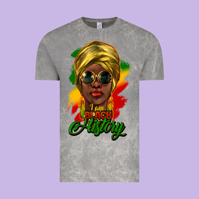 I Am Black History Vintage Tee Designed By Howdyjamesfarm