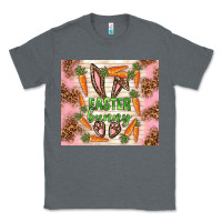 Charcoal Heather easter bunny with carrots Classic Tee - TumblerDesignByShophia