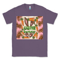 Lavender easter bunny with carrots Classic Tee - TumblerDesignByShophia