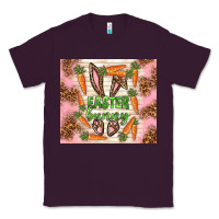 Plum easter bunny with carrots Classic Tee - TumblerDesignByShophia