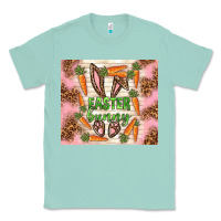 Seafoam easter bunny with carrots Classic Tee - TumblerDesignByShophia