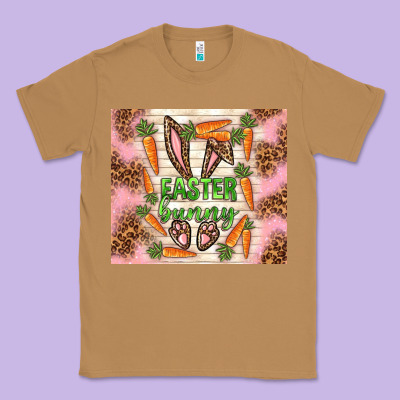 Easter Bunny With Carrots Classic Tee Designed By Tumblerdesignbyshophia
