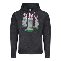 Vintage Black easter island moai figures  cute travelers funny gift Vintage Hoodie - maiPhamDesign