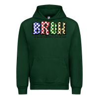Forest Green bruh the woman formerly known as mom Urban Hoodie - JahusDesignShop