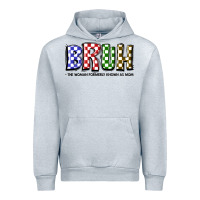 Heather Grey bruh the woman formerly known as mom Urban Hoodie - JahusDesignShop