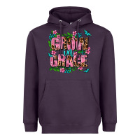 Plum grow in grace Heavyweight Hoodie - AdoDesignShop