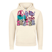 Vintage Artic Easter Day Rollin into Easter toddler car Vintage Hoodie - OliviaCreatesArt