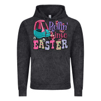 Vintage Black Easter Day Rollin into Easter toddler car Vintage Hoodie - OliviaCreatesArt
