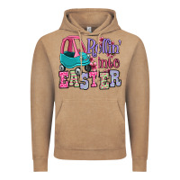 Vintage Coffee Easter Day Rollin into Easter toddler car Vintage Hoodie - OliviaCreatesArt