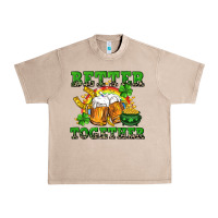 French Oak Better together St. Patrick's Day Urban Heavy Tee - CowGirlArtShop