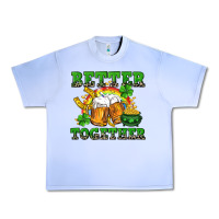 Grape Ice Better together St. Patrick's Day Urban Heavy Tee - CowGirlArtShop