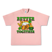 Salmon Better together St. Patrick's Day Urban Heavy Tee - CowGirlArtShop