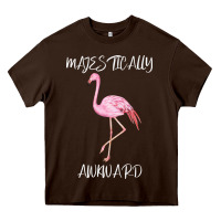 Chocolate Brown Majestically Awkward Heavy Core Tee - Bettercallsaul