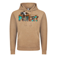 Vintage Coffee western cowboy hat punchy Vintage Hoodie - OliviaCreatesArt