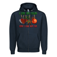 Navy i like big bulbs and i can not lie Zipper Hoodie - BarkalooDesign