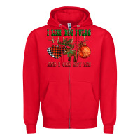 Red i like big bulbs and i can not lie Zipper Hoodie - BarkalooDesign