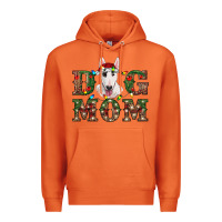 Carrot Christmas Dog Mom Bull Terrier Premium Hoodie - RanaPortraitStore