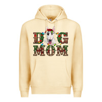 Pina Colada Christmas Dog Mom Bull Terrier Premium Hoodie - RanaPortraitStore