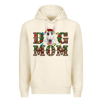 Tofu Christmas Dog Mom Bull Terrier Premium Hoodie - RanaPortraitStore