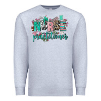 Heather Grey nurse practitioner Premium Sweatshirt - AdoDesignShop