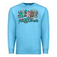 Ocean Blue nurse practitioner Premium Sweatshirt - AdoDesignShop