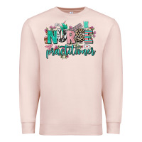 Pale Pink nurse practitioner Premium Sweatshirt - AdoDesignShop