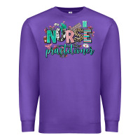 Purple nurse practitioner Premium Sweatshirt - AdoDesignShop