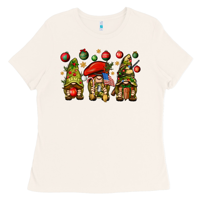 Christmas Army Gnomes 4th Of July Ladies Tee by HowdyJamesFarm | Teevron