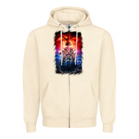 Sandshell Things Eleven Days Stranger Zipper Hoodie - maiPhamDesign
