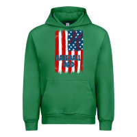 Emerald baseball dad american flag Urban Hoodie - JahusDesignShop
