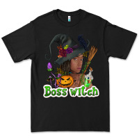 Black Boss witch afro Premium Tee - NancyCooperArtShop