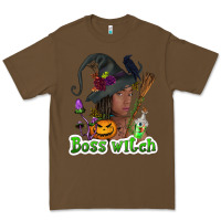 Cacao Boss witch afro Premium Tee - NancyCooperArtShop
