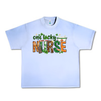 Grape Ice One lucky Nurse with elements St. Patricks Day Urban Heavy Tee - HowdyJamesFarm