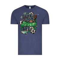 Vintage Denim Sorry can't Soccer bye Vintage Tee - HowdyJamesFarm