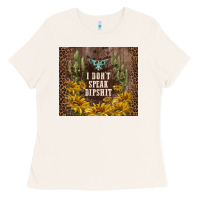 Bone i don't speak dipshit Ladies Tee - TumblerDesignByShophia