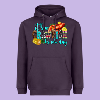 Its A Crawfish Kinda Day Heavyweight Hoodie Designed By Adodesignshop