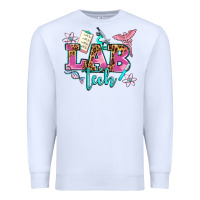 White lab tech Premium Sweatshirt - AdoDesignShop