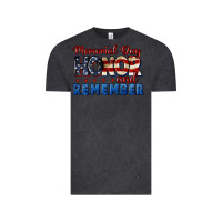 Vintage Black Memorial day honor and remember 4th of july Vintage Tee - CowGirlArtShop