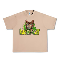 Burro Lucky cat St. Patrick's Urban Heavy Tee - HowdyJamesFarm